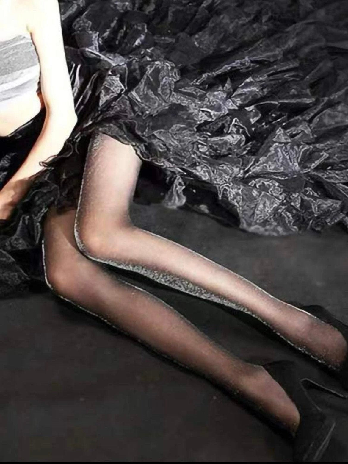 Glitter Sheer Tights