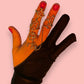 Artistic Black fingerless gloves