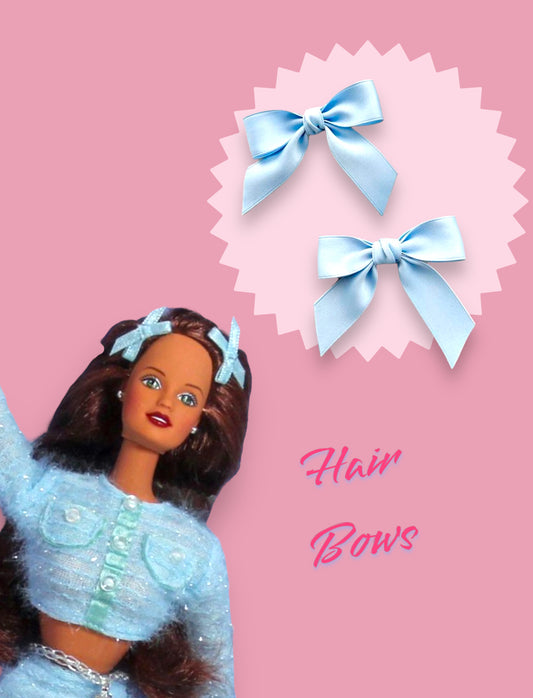 Barbie hair accessories- Teresa Barbie hair bows