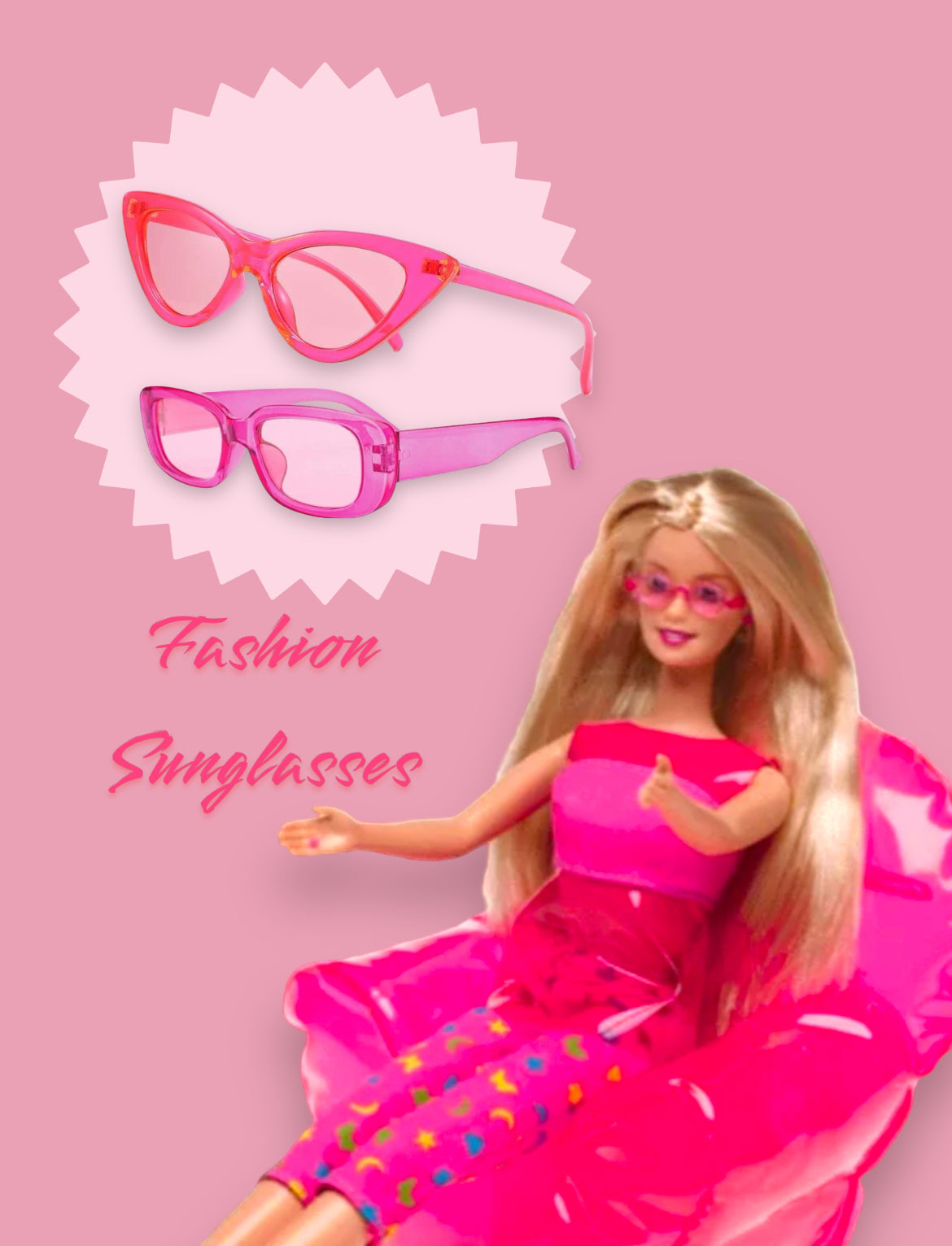 Real life barbie glasses, Barbie sunglasses