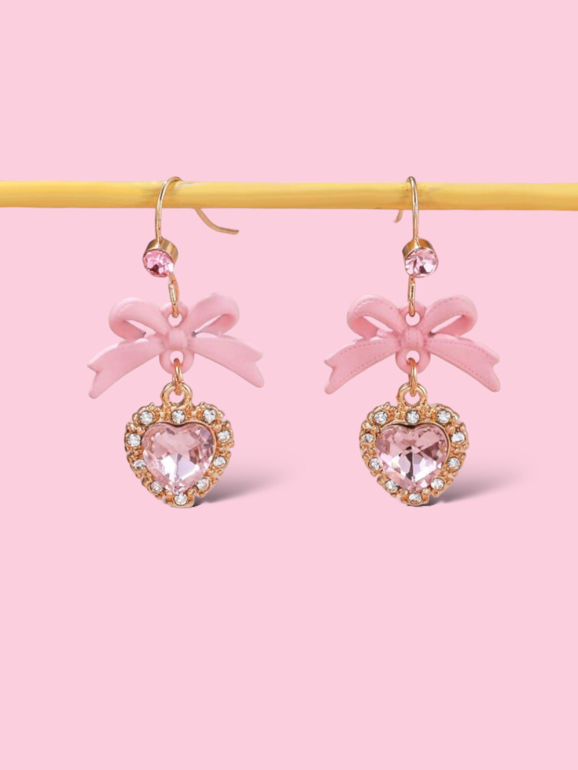Sweetheart Barbie style earrings