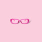 hot pink fashion glasses for women