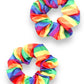 Pride Month Hair accessories. Pride scrunchies