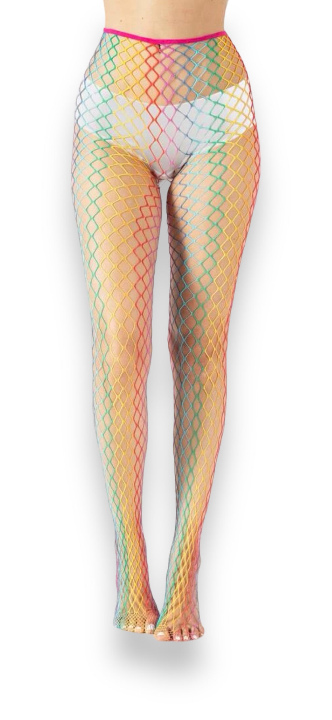 Womens Fishnet Gay Pride tights