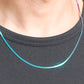 Mens unisex holographic snake chain