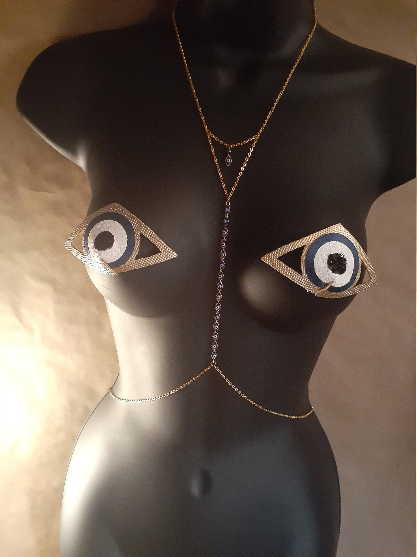 Customized body chain option available
