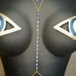 Evil eye body adornment jewelry