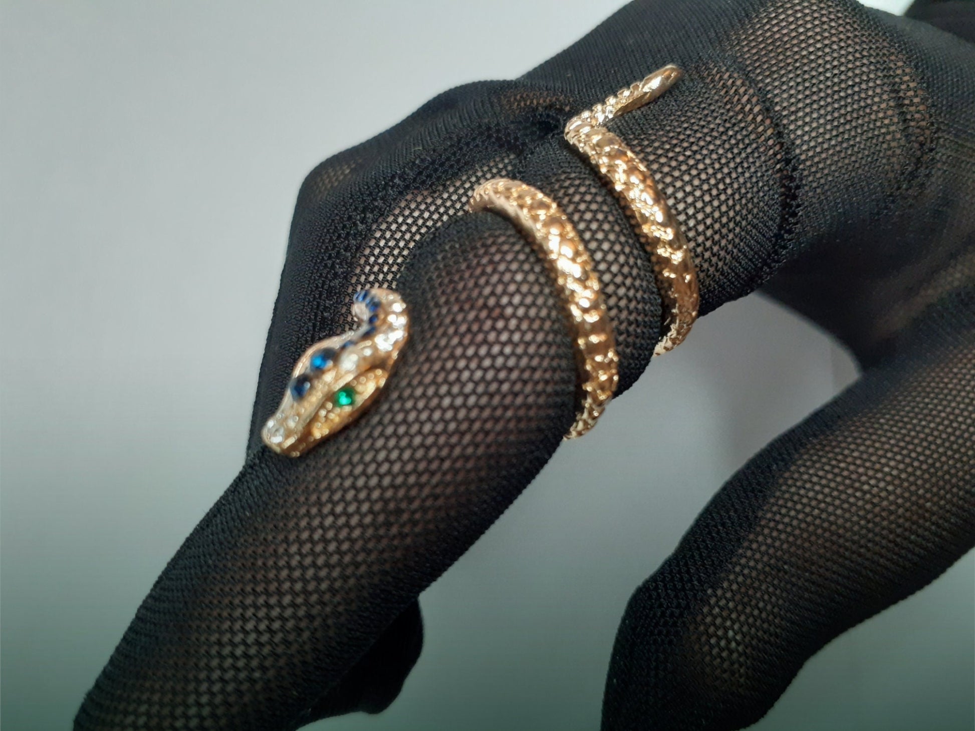Fashion snake statement ring- The Medusa Collection