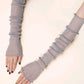 Mesh glitter arm sleeves