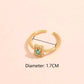 Adjustable ring for women