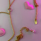 Lingerie accessory body chain adornment for valentines day