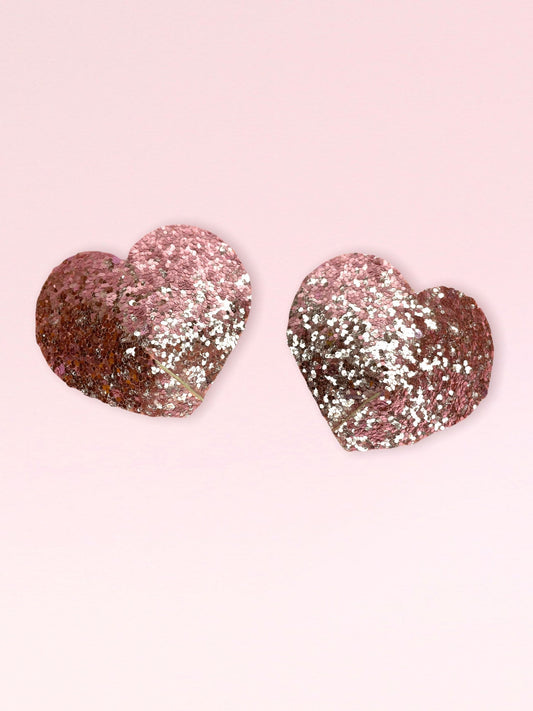 Valentines day lingerie accessories heart shaped