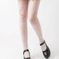 Fishnet heart stockings/heart leggings in black or white