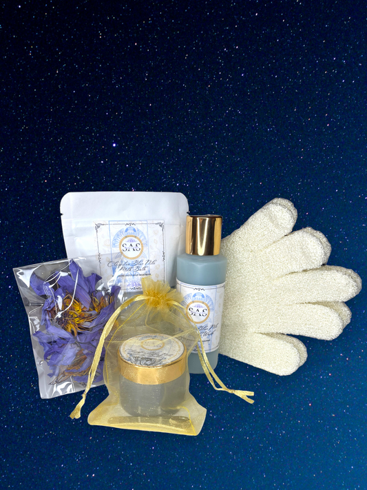 Cleopatra Blue Nile Ancient Bath Collection-Spa Sample Gift Set